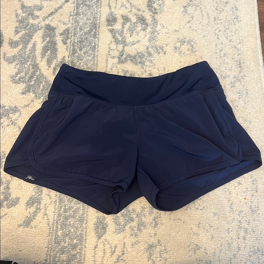 J Crew x New Balance Navy Blue Workout Shorts- M
